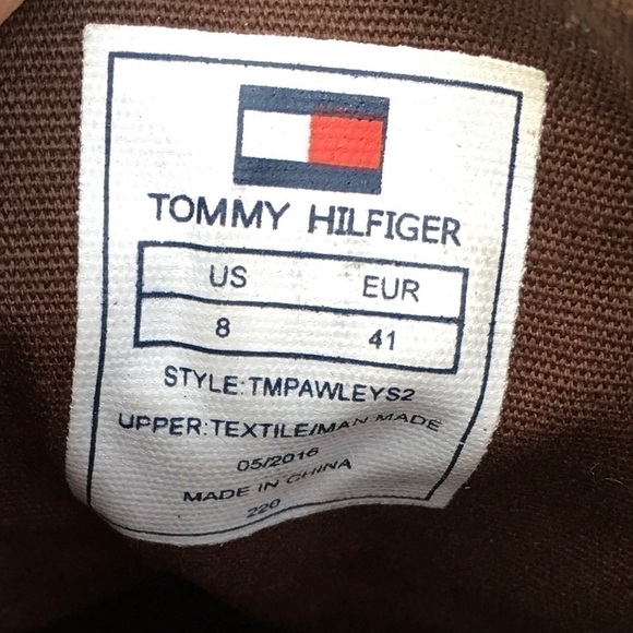 Tommy Hilfiger Men’s Pawleys 2 Cognac Size 8